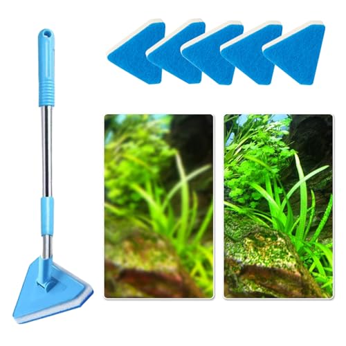 Aquarium Reinigungsbürste – Putzwerkzeug Mit Langem Griff | Und Algenkratzer | Bürste Für Innenflächen Von Aquarien | Baumwollbürste Für Teiche Und Terrarien Aquarium Reinigungsbürste – Putzwerkzeug Mit Langem Griff | Und Algenkratzer | Bürste Für Innenflächen Von Aquarien | Baumwollbürste Für Teiche Und Terrarien von Gmokluytw