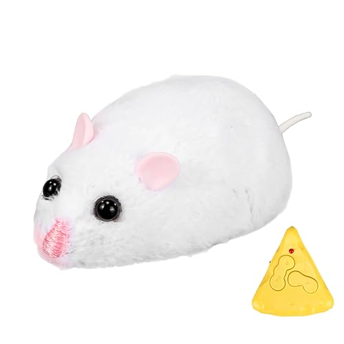 Ferngesteuerte Maus | Interaktives Katzenspielzeug | Kabelloser Haustierjäger | Spielen und Trainieren im Haus | Realistische Bewegung | Wiederaufladbarer Akku | Stimuliert den Jagdinstinkt aktiver Ka Ferngesteuerte Maus | Interaktives Katzenspielzeug | Kabelloser Haustierjäger | Spielen und Trainieren im Haus | Realistische Bewegung | Wiederaufladbarer Akku | Stimuliert den Jagdinstinkt aktiver Ka von Gmokluytw