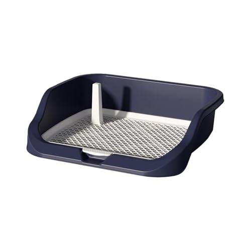 Gmokluytw Haustier-Hundetoilette, Welpentöpfchen-Trainingstablett - Hochzaun-Hundetoilettentablett,Welpen Mesh Training Toilette Tragbare Pee Pad Halter Pet Training Tablett Pee Baffle Hundetoilette Gmokluytw Haustier-Hundetoilette, Welpentöpfchen-Trainingstablett - Hochzaun-Hundetoilettentablett,Welpen Mesh Training Toilette Tragbare Pee Pad Halter Pet Training Tablett Pee Baffle Hundetoilette von Gmokluytw