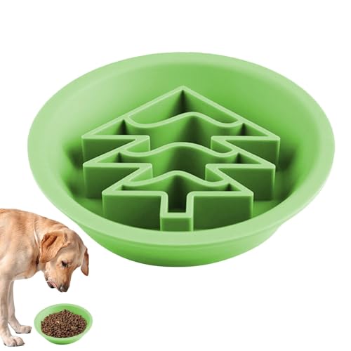 Gmokluytw Hundefutternapf, Slow Feeder Katzennapf,Weihnachts-Katzenfutternapf aus Silikon | Cartoon doppelseitiger Hundefutternapf, Haustier-Fütterungszubehör für Trocken- und Nassfutter Gmokluytw Hundefutternapf, Slow Feeder Katzennapf,Weihnachts-Katzenfutternapf aus Silikon | Cartoon doppelseitiger Hundefutternapf, Haustier-Fütterungszubehör für Trocken- und Nassfutter von Gmokluytw