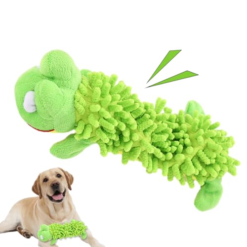 Gmokluytw Hundespielzeug Plüsch Zahnpflege – Kaustofftier für Hunde | Quietschspielzeug Hund | Zahnungsspielzeug Welpen weich | Zahnpflege robust bissfest mit Geräusch für kleine & große Hunde Gmokluytw Hundespielzeug Plüsch Zahnpflege – Kaustofftier für Hunde | Quietschspielzeug Hund | Zahnungsspielzeug Welpen weich | Zahnpflege robust bissfest mit Geräusch für kleine & große Hunde von Gmokluytw