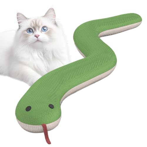 Gmokluytw Katze Kauspielzeugschlange, Haustierkatze Plüsch Schlange Spielzeug,Schlangenförmiger Haustierkätzchen Kauspielzeug gefüllt | Realistische Tierfigur flexibel für gelangweilte Katze Ziehung Gmokluytw Katze Kauspielzeugschlange, Haustierkatze Plüsch Schlange Spielzeug,Schlangenförmiger Haustierkätzchen Kauspielzeug gefüllt | Realistische Tierfigur flexibel für gelangweilte Katze Ziehung von Gmokluytw