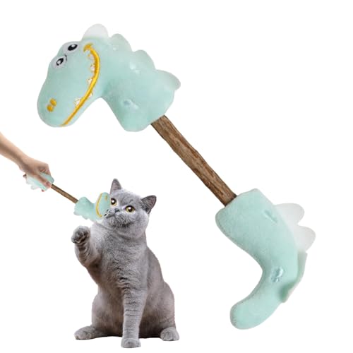 Gmokluytw Katzenspielzeug mit Katzenminze, Plüschkatze -Spielzeug, Little Dinosaurier Teaser Plüsch, Interaktives Katzenpuzzle mit Glocken, Haustierkauen, Kinderstöcke, Innenunterhaltung für Gmokluytw Katzenspielzeug mit Katzenminze, Plüschkatze -Spielzeug, Little Dinosaurier Teaser Plüsch, Interaktives Katzenpuzzle mit Glocken, Haustierkauen, Kinderstöcke, Innenunterhaltung für von Gmokluytw