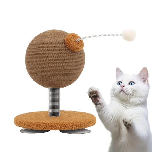 Gmokluytw Kratzball Für Katzen,Katzenspielzeug Zur Bewegung | Interaktiver Saugnapf Ball Für Mehrkatzen, Innenbereich Und Unterhaltung Gmokluytw Kratzball Für Katzen,Katzenspielzeug Zur Bewegung | Interaktiver Saugnapf Ball Für Mehrkatzen, Innenbereich Und Unterhaltung von Gmokluytw