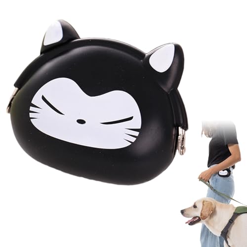 Gmokluytw Leckerli-Tasche für Haustiere, Silikon, Belohnungstasche, Bauchtasche, wasserdichter Hundefutterspender für Haustiertraining, Spaziergänge Gmokluytw Leckerli-Tasche für Haustiere, Silikon, Belohnungstasche, Bauchtasche, wasserdichter Hundefutterspender für Haustiertraining, Spaziergänge von Gmokluytw
