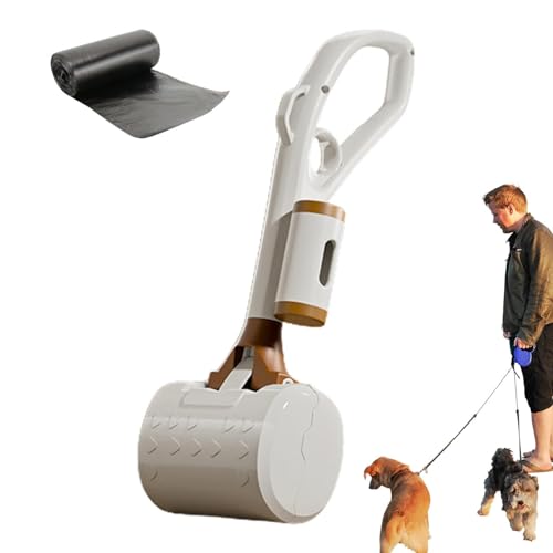 Gmokluytw Pooper Scooper, Dog Poop Scoop Ergonomic Dog Scooper Pooper, Multi-Functional Comfort Cat Poop Scooper for Small Dog, Sand, Sewage, Playgrounds, Backyards, Grass, Travel Gmokluytw Pooper Scooper, Dog Poop Scoop Ergonomic Dog Scooper Pooper, Multi-Functional Comfort Cat Poop Scooper for Small Dog, Sand, Sewage, Playgrounds, Backyards, Grass, Travel von Gmokluytw