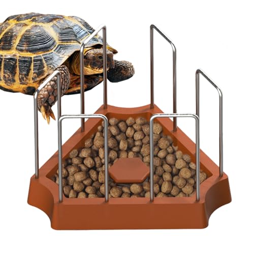 Gmokluytw Schildkröten Wasserspender,Futternapf Für Reptilien Und Futter Schale | Terrariumzubehör Für Habitatbereicherung Futterbehälter Accessoires Bartagamen Gmokluytw Schildkröten Wasserspender,Futternapf Für Reptilien Und Futter Schale | Terrariumzubehör Für Habitatbereicherung Futterbehälter Accessoires Bartagamen von Gmokluytw