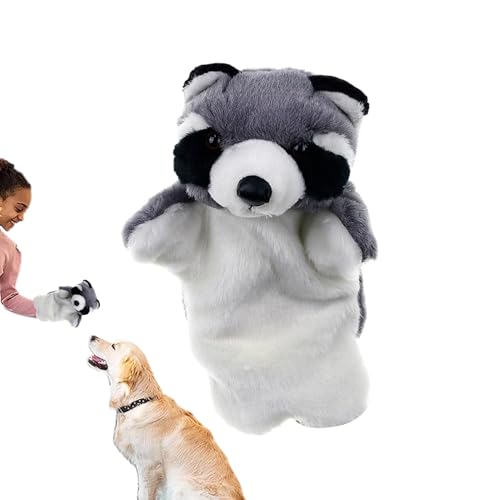 Katzenhandpuppen - Interaktive Spielzeugplüschtiere Leinwand | Bildungspuppe für Katze und Hund | Verhaltenstrainingsspiel | Anti-ennui sicheres flexibles Spielzeug | Accessoire Complicity Ani von Gmokluytw