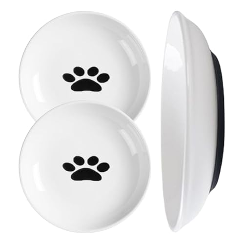 Katzenschale - erhöhte Keramikschale, ergonomisches Design | Anti-Glouton-Schüssel, die bei 15 ° geneigt ist, Bambusstütze, abnehmbare Schüssel, leicht zu reinigen, ideal für Katzen Aller Größen Katzenschale - erhöhte Keramikschale, ergonomisches Design | Anti-Glouton-Schüssel, die bei 15 ° geneigt ist, Bambusstütze, abnehmbare Schüssel, leicht zu reinigen, ideal für Katzen Aller Größen von Gmokluytw