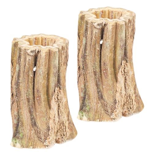 Knabberstäbchen Kaninchen – Natürlicher Holzsnack Mit Pflaumenaroma | 2 Papaya Sticks | Spielzeug Und Zubehör Für Zwergkaninchen Meerschweinchen Hamster | Fördert Verdauung Und Langeweile-Vorbeugung von Gmokluytw