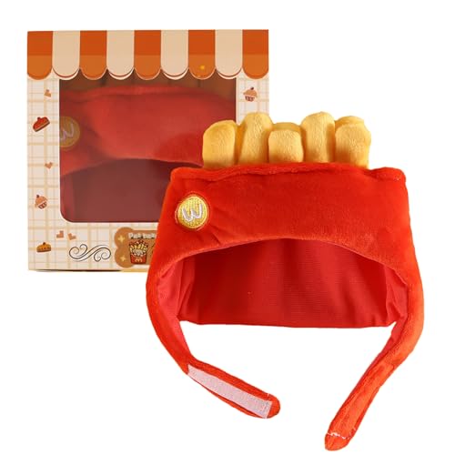 Hund Hamburger Cosplay Hut für Halloween - Lustiges Hundekostüm, Foto-Requisite | Kätzchen, Welpen, Haustier Halloween Hut von Gnaillxc