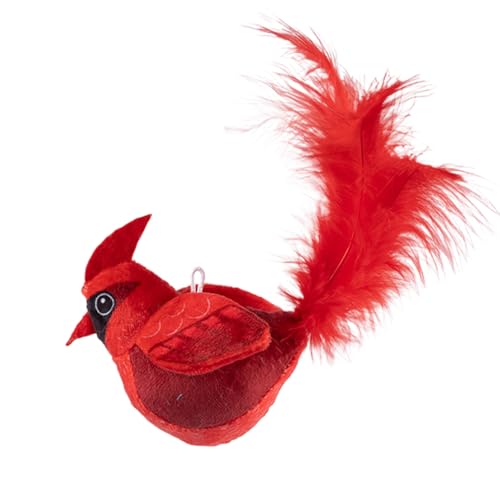 Interaktives Flattern-Vogel-Katzenspielzeug - Realistisches fliegendes Vogelspielzeug mit Zwitscher-Geräusch, Indoor-Katzenunterhaltung Interaktives Flattern-Vogel-Katzenspielzeug - Realistisches fliegendes Vogelspielzeug mit Zwitscher-Geräusch, Indoor-Katzenunterhaltung von Gnaillxc