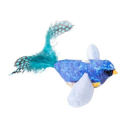 Zwitscherndes Vogel-Katzenspielzeug | Quietschendes Puzzle-Spielzeug für Kätzchen, simulierte Vogelgeräusche für gelangweilte Indoor-Katzen Zwitscherndes Vogel-Katzenspielzeug | Quietschendes Puzzle-Spielzeug für Kätzchen, simulierte Vogelgeräusche für gelangweilte Indoor-Katzen von Gnaillxc