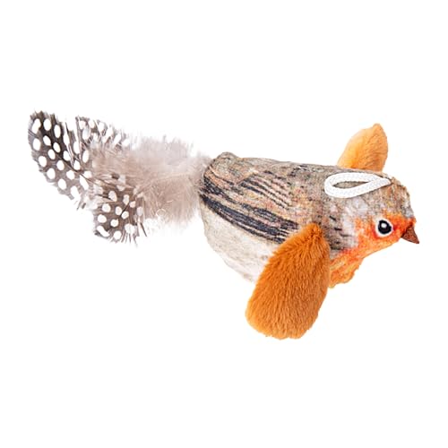 Zwitscherndes Vogel-Katzenspielzeug | Quietschendes Puzzle-Spielzeug für Kätzchen, simulierte Vogelgeräusche für gelangweilte Indoor-Katzen Zwitscherndes Vogel-Katzenspielzeug | Quietschendes Puzzle-Spielzeug für Kätzchen, simulierte Vogelgeräusche für gelangweilte Indoor-Katzen von Gnaillxc