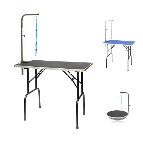 Go Pet Club Fellpflege-Tisch mit Arm, für Hunde, 76,2 cm Go Pet Club Fellpflege-Tisch mit Arm, für Hunde, 76,2 cm von Go Pet Club