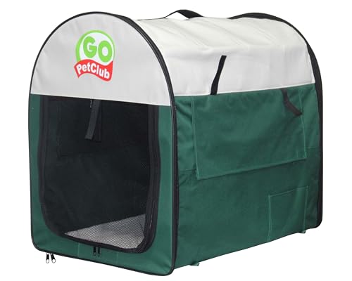 Go Pet Club Soft-Transportbox für Hunde, 60,96 cm, Grün von Go Pet Club