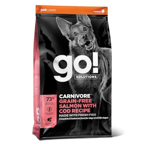 Go! Solutions Carnivore Getreidefreie Rezeptur für Hunde Lachs mit Kabeljau, 1,6-kg-Beutel Go! Solutions Carnivore Getreidefreie Rezeptur für Hunde Lachs mit Kabeljau, 1,6-kg-Beutel von Go! Solutions