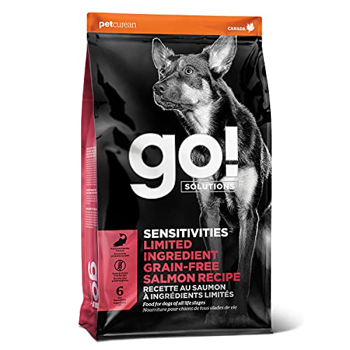 Go! Solutions Sensitivities – Getreidefreie Rezeptur mit wenigen Zutaten, Lachs für Hunde, 10-kg-Beutel Go! Solutions Sensitivities – Getreidefreie Rezeptur mit wenigen Zutaten, Lachs für Hunde, 10-kg-Beutel von Go! Solutions