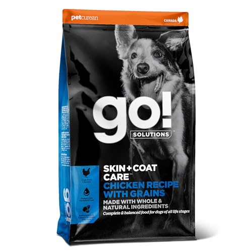 Go! Solutions Skin + Coat Care Getreidehaltige Rezeptur für Hunde Huhn, 11,4-kg-Beutel Go! Solutions Skin + Coat Care Getreidehaltige Rezeptur für Hunde Huhn, 11,4-kg-Beutel von Go! Solutions