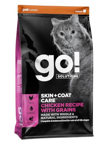 Go! Solutions Skin + Coat Care Getreidehaltige Rezeptur für Katzen Huhn, 7,3-kg-Beutel Go! Solutions Skin + Coat Care Getreidehaltige Rezeptur für Katzen Huhn, 7,3-kg-Beutel von Go! Solutions