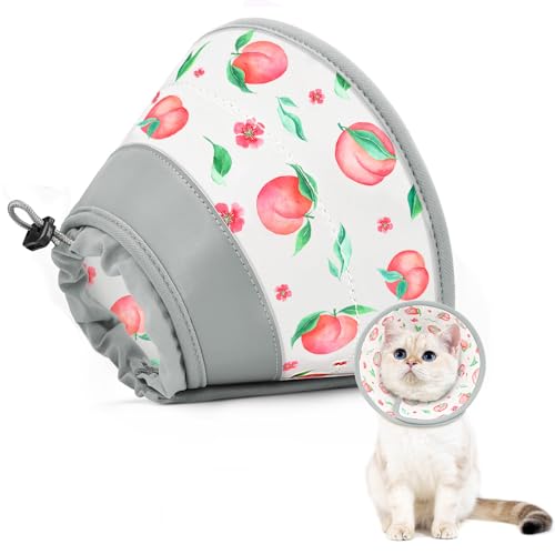 GoGoPaw Katzenkegelhalsband, weich, um Lecken zu stoppen, verstellbar, faltbar, leicht, Kätzchenzapfen nach Operationen, Genesung für Katzen und Kätzchen, elisabethanisches Halsband für Katzen (Rosa GoGoPaw Katzenkegelhalsband, weich, um Lecken zu stoppen, verstellbar, faltbar, leicht, Kätzchenzapfen nach Operationen, Genesung für Katzen und Kätzchen, elisabethanisches Halsband für Katzen (Rosa von GoGoPaw