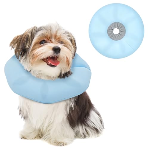 Weiches, aufblasbares Katzenhalsband – verstellbares Katzen-Donut-Halsband zur Erholung, stoppt Lecken, Katzen-E-Halsband geeignet für kleine, mittelgroße und große Katzen und Kätzchen, Haustier Weiches, aufblasbares Katzenhalsband – verstellbares Katzen-Donut-Halsband zur Erholung, stoppt Lecken, Katzen-E-Halsband geeignet für kleine, mittelgroße und große Katzen und Kätzchen, Haustier von GoGoPaw