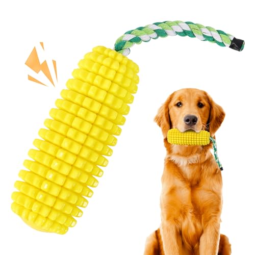 Hundespielzeug, Mais Hundespielzeug, Kauspielzeug für Hunde, Geeignet für Große und Mittelgroße Hunde (Mais) von GoGou