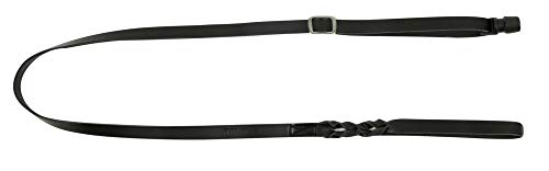 GOLEYGO Hundeleine Vegas, Schwarz, Echtes Leder, Größe S 1,05-1,65m, Sicherer Magnet-klick-verschluss, Inkl. Adapter-Pin, Hundeleine für kleine Hunde bis 15kg, Maximale Belastung 100kg GOLEYGO Hundeleine Vegas, Schwarz, Echtes Leder, Größe S 1,05-1,65m, Sicherer Magnet-klick-verschluss, Inkl. Adapter-Pin, Hundeleine für kleine Hunde bis 15kg, Maximale Belastung 100kg von Kerbl