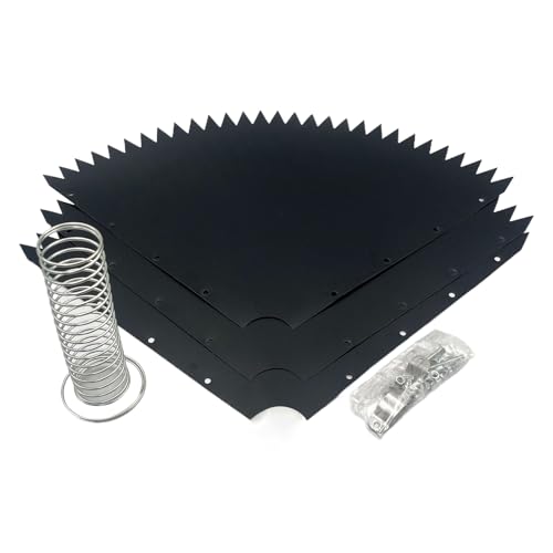 Godpqiui Eichhörnchen-Schutzblende - Schutzvorrichtung gegen Eichhörnchen,Federbelastete Abwehr Wetterbeständiger Stopper Für Futterstationen Garten Balkon Terrasse Godpqiui Eichhörnchen-Schutzblende - Schutzvorrichtung gegen Eichhörnchen,Federbelastete Abwehr Wetterbeständiger Stopper Für Futterstationen Garten Balkon Terrasse von Godpqiui