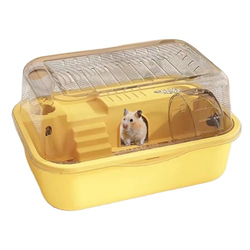Godpqiui Hamsterlebensraum, Haustier Reisekäfig | Doppelschicht Hedgehog Sicherheitsraum | Abnehmbares PET-Zubehör, Anti-Eskape-Gehäuse Hamster-Käfig für Zuhause und Reisebedarf Godpqiui Hamsterlebensraum, Haustier Reisekäfig | Doppelschicht Hedgehog Sicherheitsraum | Abnehmbares PET-Zubehör, Anti-Eskape-Gehäuse Hamster-Käfig für Zuhause und Reisebedarf von Godpqiui