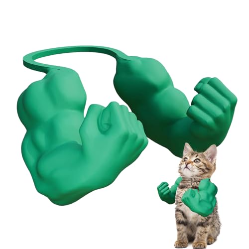 Godpqiui Katzen Muskel Arme Für Kostüm | Riesen Arm Kostüm,3D Gedrucktes Kitten Zubehör Halloween Karneval Verkleidung Dekoration Für Katzen Und Hunde von Godpqiui