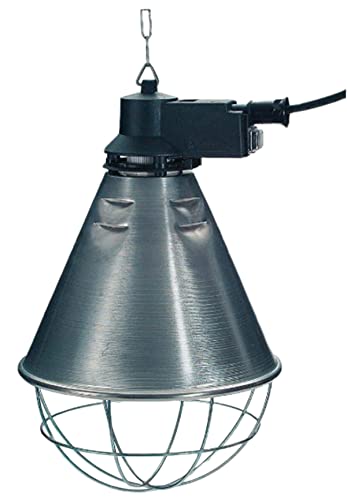 Göbel 70602 Alu Lampe 2,5m Kabel mit Sparschalter Infrarot Wärmestrahlgerät von Göbel