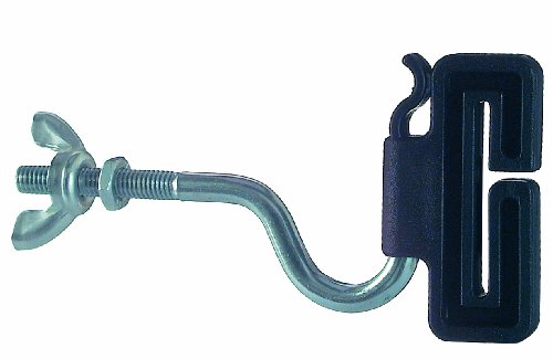 Isolator Bandisolator Multi Vorbauisolator bis 40mm 6mm Stütze mit M6 Gewinde schwarz (25er Pack) von Göbel