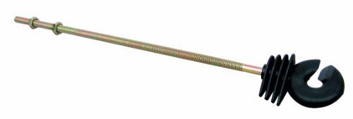 Isolator Langstiel Ringisolator mit M6 Gewinde 6mm x 22cm Stütze schwarz (25er Pack) Isolator Langstiel Ringisolator mit M6 Gewinde 6mm x 22cm Stütze schwarz (25er Pack) von Göbel