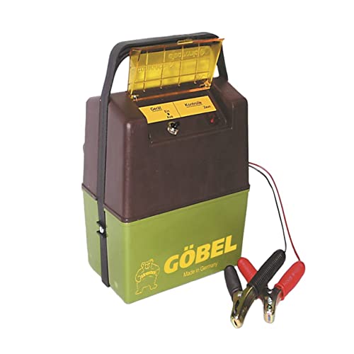 Göbel Weidezaungerät Batteriegerät Compact A 1500 bis 8km Zaunlänge 0,50J 9V 12V ohne Batterie von Göbel