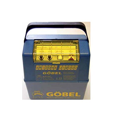 Göbel Weidezaungerät Kombigerät Arizona U 12000 bis 10km Zaunlänge 0,60J 9V 12V 230V mit Netzstecker von Göbel