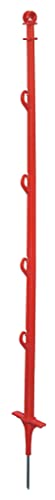 Göbel Weidezaunpfahl Kunststoffpfahl Nylon Variant 103cm hoch Einzelspitze orange 25 St. von Göbel
