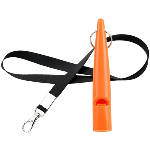 Hundepfeife Nr. 211.5 mit Pfeifenriemen, ideal für Hundetraining, lebensmittelechtes ABS-Material, standardisierte Frequenz für Rückruf, laut und weitreichend, Trainingspfeife mit großer Reichweite von Goerpn