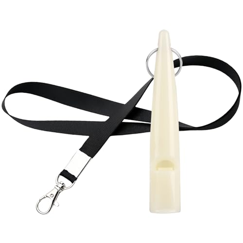 Hundepfeife Nr. 211.5 mit Pfeifenriemen, ideal für Hundetraining, lebensmittelechtes ABS-Material, standardisierte Frequenz für Rückruf, laut und weitreichend, Trainingspfeife mit großer Reichweite von Goerpn