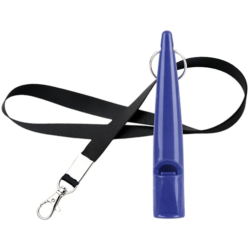 Hundepfeife Nr. 211.5 mit Pfeifenriemen, ideal für Hundetraining, lebensmittelechtes ABS-Material, standardisierte Frequenz zum Abrufen, laut und weitreichend, Trainingspfeife mit großer Reichweite von Goerpn