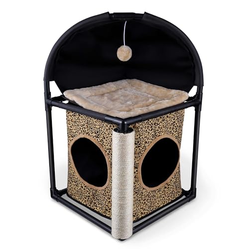 Goetland Modern Katzen Wohnung Katzenbaum Klein Kratzbäume für Katzen Bett Katzen Haus Katzenbett Höhle Kratzsäule Katzenhaus Katzen Zubehör 72 cm Goetland Modern Katzen Wohnung Katzenbaum Klein Kratzbäume für Katzen Bett Katzen Haus Katzenbett Höhle Kratzsäule Katzenhaus Katzen Zubehör 72 cm von Goetland