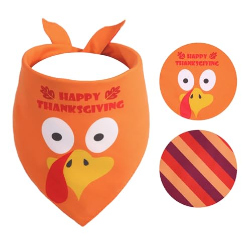 Gofshy Hundehalstuch, Größe XL, 1 Stück, dreieckig, wendbar, für Jungen und Mädchen, orangefarbene Lätzchen, Zubehör für große und extra große Hunde Gofshy Hundehalstuch, Größe XL, 1 Stück, dreieckig, wendbar, für Jungen und Mädchen, orangefarbene Lätzchen, Zubehör für große und extra große Hunde von Gofshy