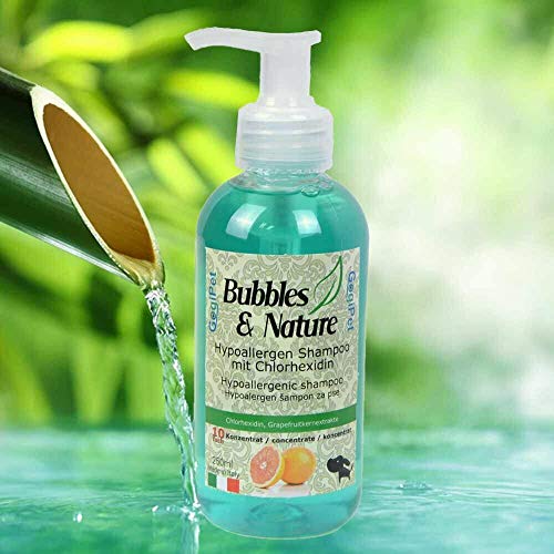 Bubbles & Nature Chlorhexidin Hundeshampoo - Hypoallergen Hundeshampoo von GogiPet