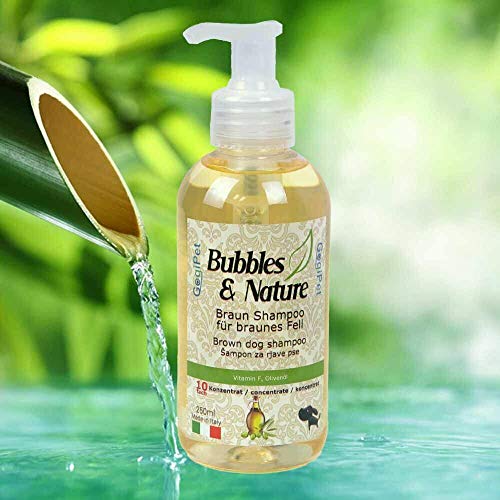 Bubbles & Nature Hundeshampoo für apricotfarbene, rote & braune Hunde von GogiPet
