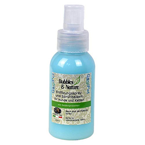 Bubbles & Nature Entfilzungsspray und Sprühbalsam für Katzen und Hunde von GogiPet