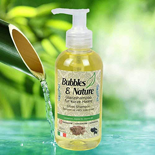 Bubbles & Nature Glanz Hundeshampoo von GogiPet® für kurzhaarig Rassen von GogiPet