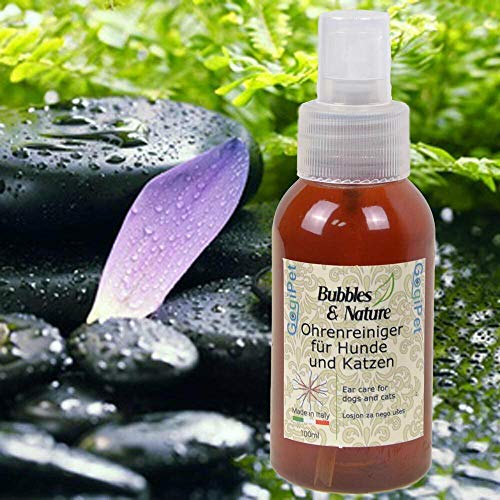 Bubbles & Nature Ohrenreiniger für Hunde gegen Ohrenentzündungen Bubbles & Nature Ohrenreiniger für Hunde gegen Ohrenentzündungen von GogiPet