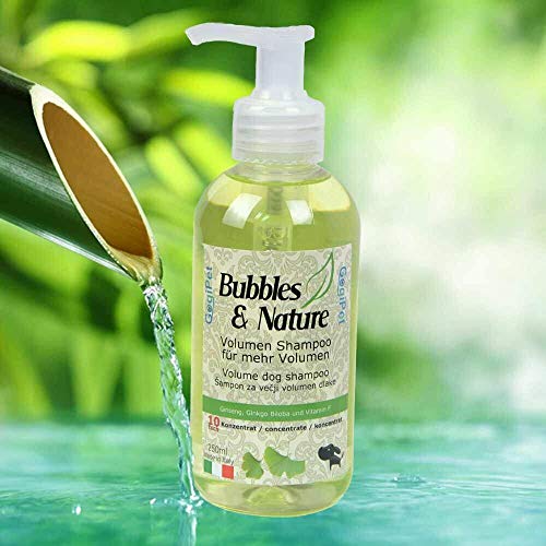 Bubbles & Nature Volumen Hundeshampoo für Pudel, Spitz und Co. von GogiPet