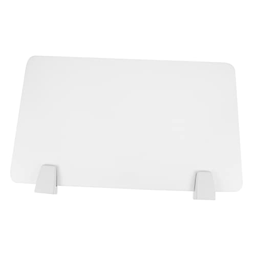 Gogogmee Praktische Weiße Acryl-sperrplatte Schreibtischteiler 50 X 30 cm Büro-partition Desktop-schallwand Einfach Zu Bedienen von Gogogmee