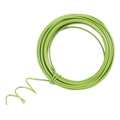 Gogogmee 10M Klettergerüst Draht Flexibler Eisendraht für Gartenpflanzen Hochwertige Grüne Kunststoffbeschichtung für DIY Bastelprojekte und Pflanzenstützen von Gogogmee